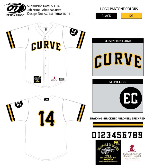 altoona curve jersey