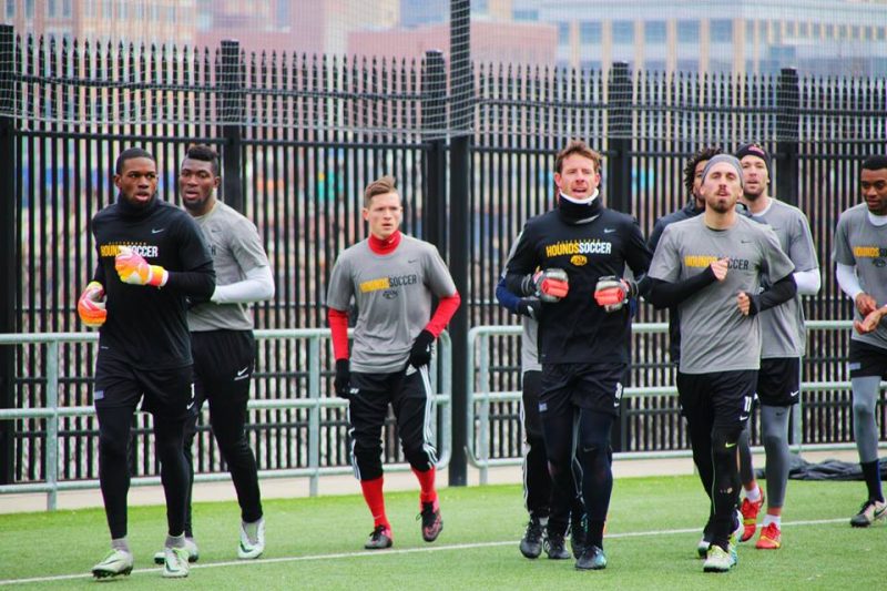 Riverhounds draw 1-1 in preseason opener