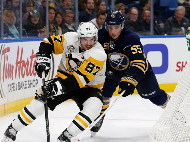 Penguins clinch playoff berth with 3-1 win over Sabres