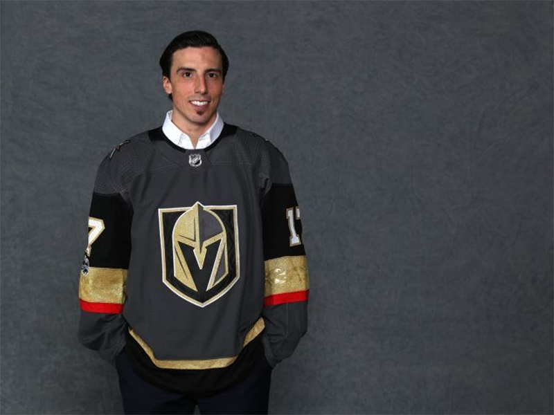 Former Penguins goaltender Marc-Andre Fleury welcomed back to Vegas by  adoring fans