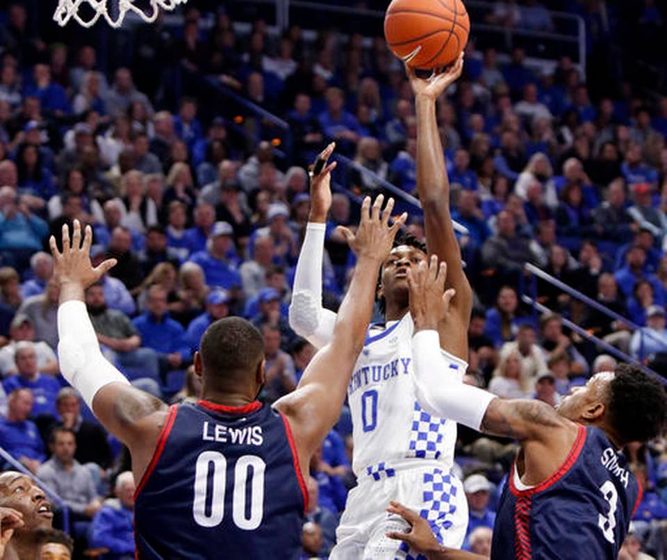 No. 2 Kentucky defeats Duquesne 93-59