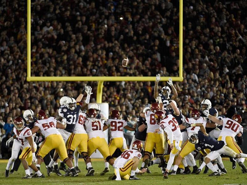 Penn State falls short in highest-scoring Rose Bowl ever