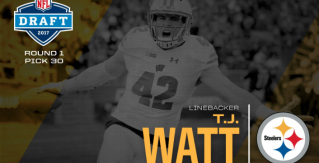 Say Watt? Steelers take T.J. Watt in first round of NFL Draft